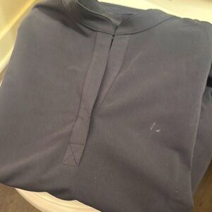 Figs small charcoal grey Rafaela top size small